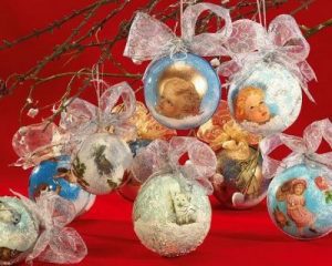 Palline Di Natale Decoupage Con Foto.Palle Di Natale In Decoupage Notizie In Vetrina