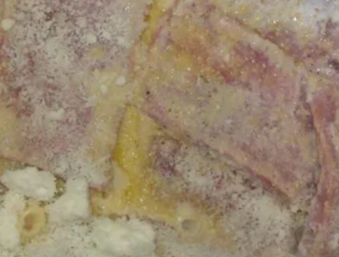 Prosciutto cotto gratinato