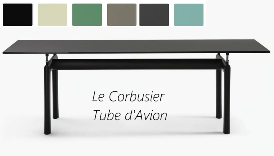 Le Corbusier: "Tavolo a Tube d'Avion"