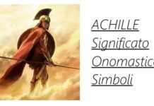 Achille: significato onomastico e numerologia del nome Achille: significato onomastico e numerologia del nome
