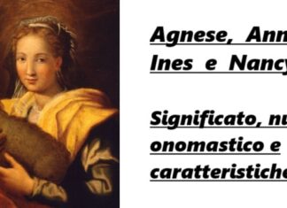 Agnese-Annis-Ines-Nancy: significato del nome, onomastico e numerologia Agnese-Annis-Ines-Nancy: significato del nome, onomastico e numerologia