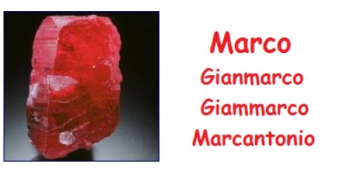 Marco-Gianmarco-Marcantonio: significato, onomastico e numerologia del nome e suoi derivati