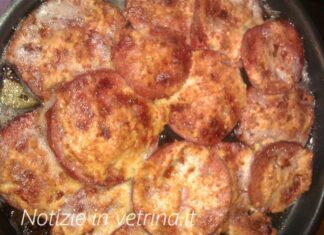 Mortadella gratinata Mortadella gratinata