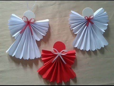 Lavoretti Di Natale Video Con La Carta.Origami Come Realizzare Degli Angeli Di Carta Notizie In Vetrina