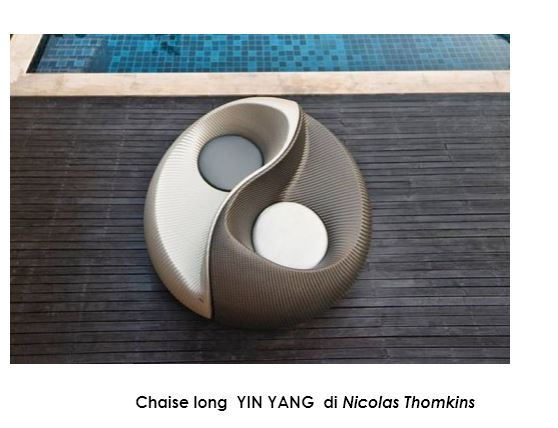    Chaise long  YIN YANG  di Nicolas Thomkins