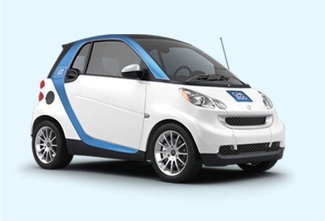 Car2GO auto green