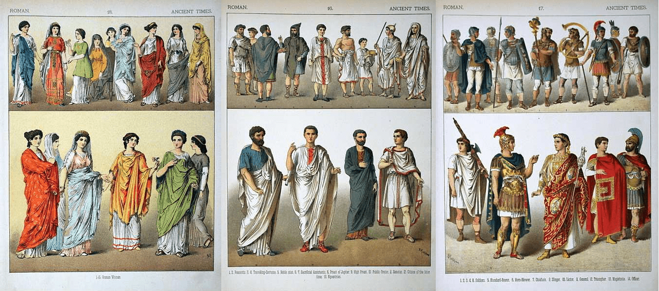 Abbigliamento antica Roma