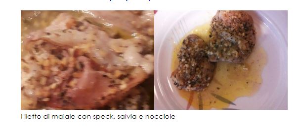 Ricetta domenicale: filetto di maiale con speck e nocciole