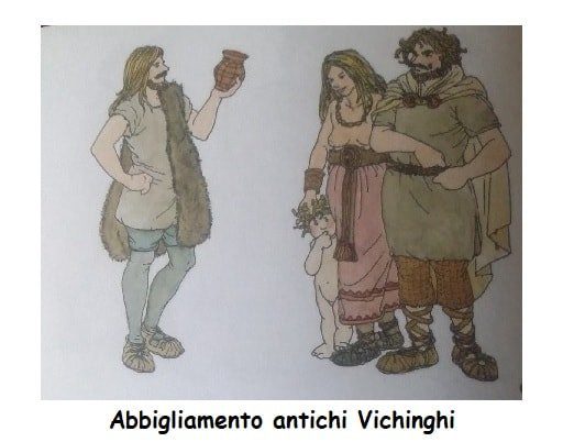 abbigliamento antichi vichinghi e celti