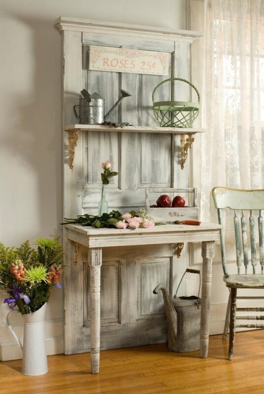 Come riutilizzare le porte 5 idee shabby chic per la casa