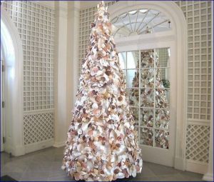 5 idee per lalbero di natale stile shabby chic notizie in vetrina Idee albero di natale shabby chic