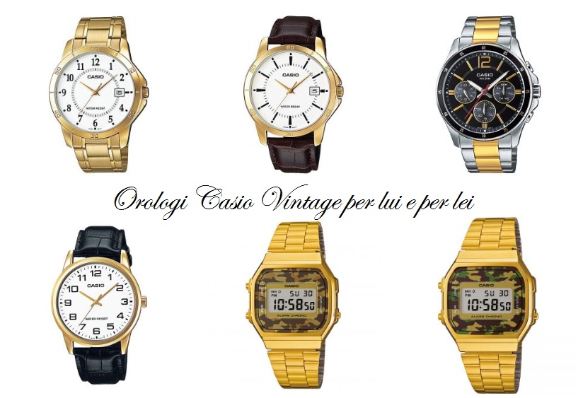 Orologi Casio Vinatage con stile