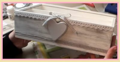 Fare Una Scatola Shabby In Legno Dipinto