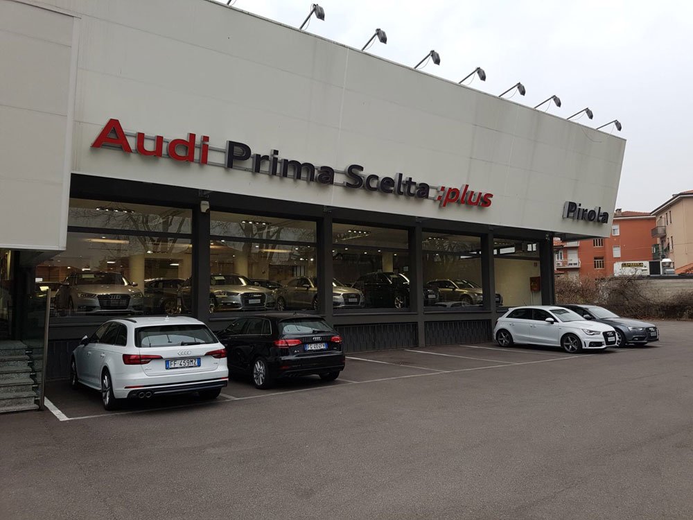 Autosalone Pirola automobili Audi nuove e usate 