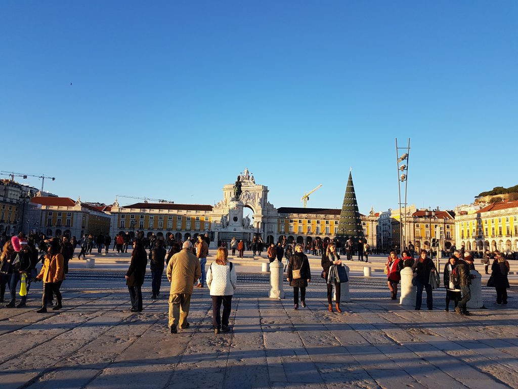 Piazza del commercio Lisbona