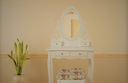 Mobile consolle toilette shabby chic Makika