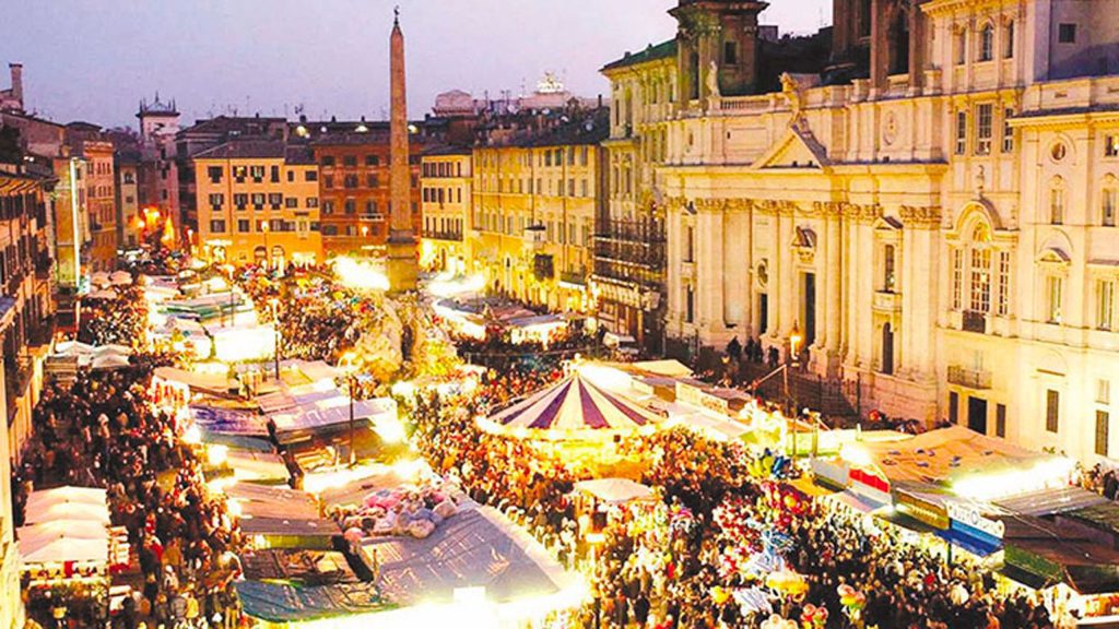 Mercatini di Natale a piazza Navona