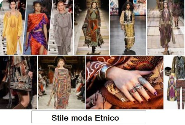 stile moda etnico