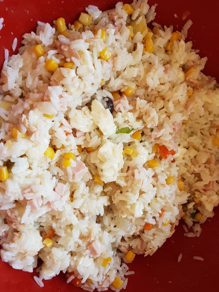 Insalata di riso leggera primo piatto estivo
