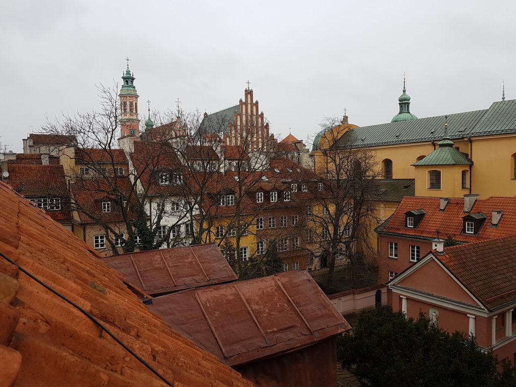 Varsavia vista dai tetti