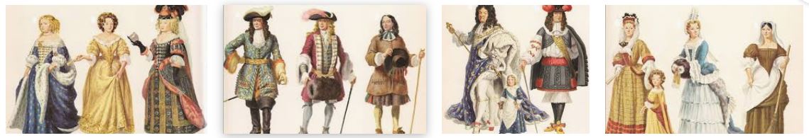 la moda di Luigi XIV 1650-1700