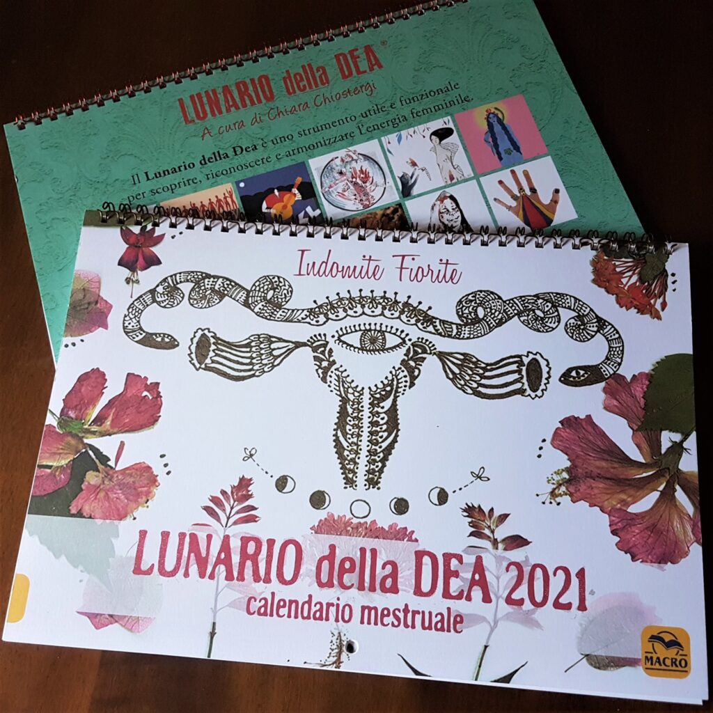 Calendario lunare della dea 2020 e 2021