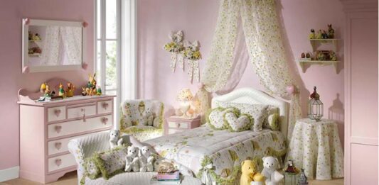 cameretta shabby chic