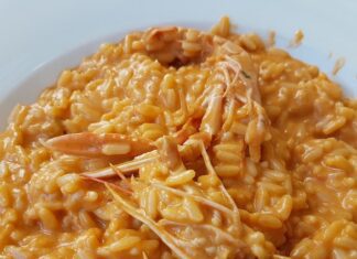 Risotto alla crema di scampi ricetta Risotto alla crema di scampi ricetta