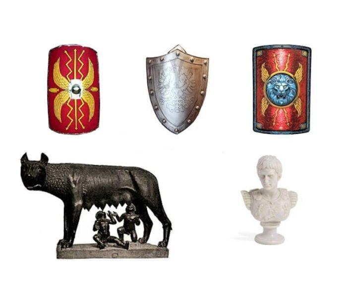Simboli e insegne greche e romane