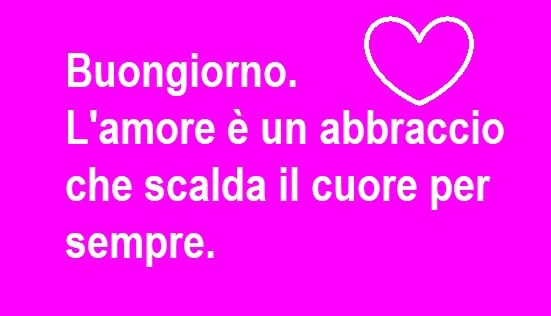 Frasi di buongiorno dolci