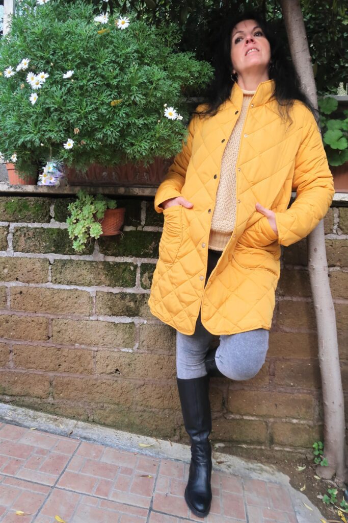 Cappotto giallo