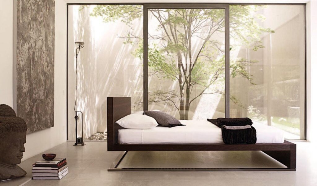 Camera da letto Zen