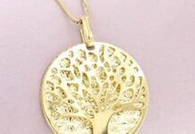 albero della vita gioiello oro