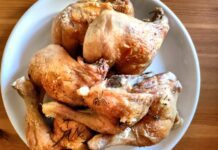 cosce di pollo al forno croccanti