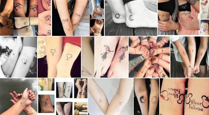 I Tatuaggi piccoli significativi da fare tra amici