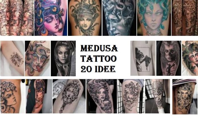 Medusa tattoo 20 idee