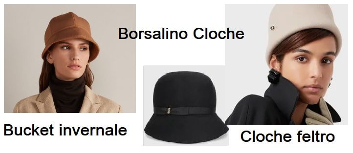 Cappelli eleganti da donna autunno inverno 2022 2023