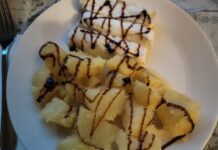 Merluzzo e patate in glassa di aceto