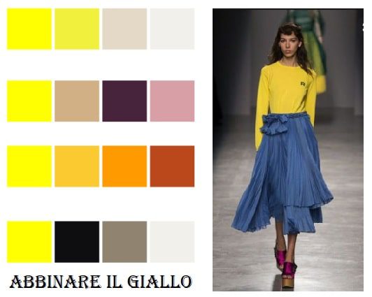 Modi per abbinare il giallo con gli altri colori