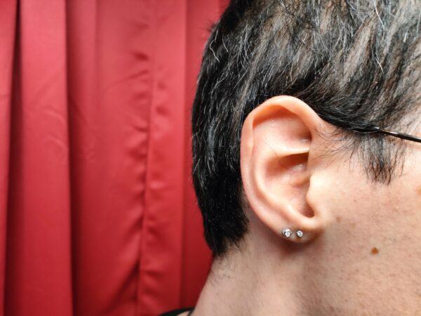 Lihong Orecchini In Argento 925 Personalizzati Orecchini Singoli Da Uomo Gioielli Hip-hop Punk Di Strada - Foto 9