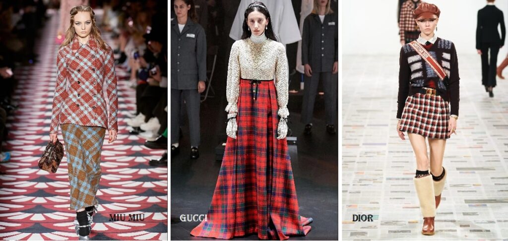 Gonne in tartan, modelli di tendenza - Indossare il tartan con stile