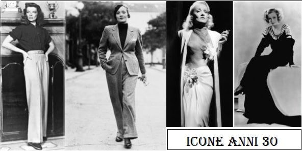 Icone anni 30 - Tailleur con pantaloni