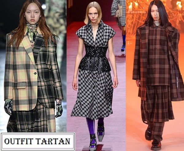 Outfit e capispalla in tartan - - Indossare il tartan con stile