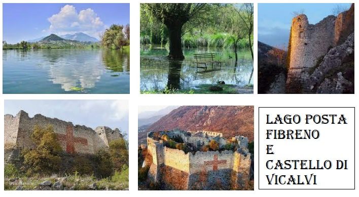 Lago di Posta Fibreno e Castello Vicalvi