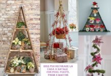 Idee per decorare la casa a Natale con fiori, piante, pigne e bacche