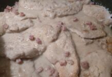 Ricetta petti di pollo saporiti con cotto e noce moscata
