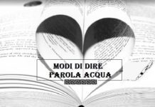 Frasi con acqua significato, proverbi e modi di dire: Avere l'acqua alla gola