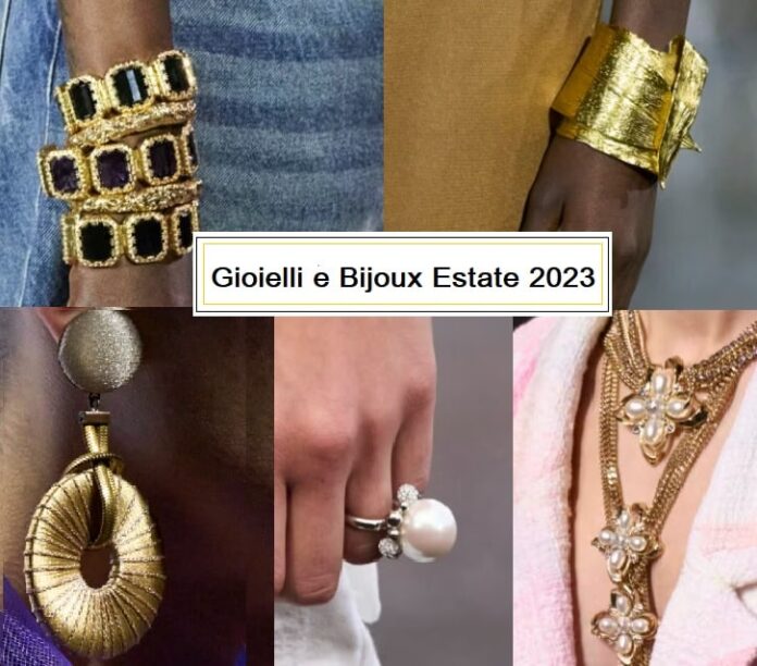 Gioielli e bijoux tendenze moda primavera estate 2023 saranno maxi