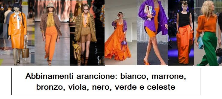 Come abbinare l'arancione: i colori