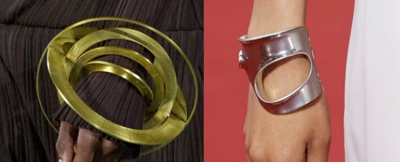 Gioielli e bijoux tendenze moda 2023: i bracciali maxi